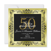 クラシカル ゴールド 飾り額縁 50周年 結婚記念日