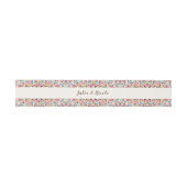 クラシカル　ジオメトリックマンダラパターンウェディング 招待状ベリーバンド (フラット)