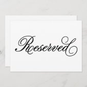 クラシカル |予約結婚済みの記号 (正面/裏面)