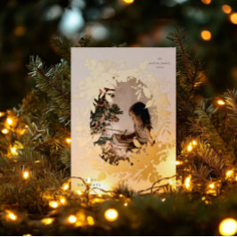 クラシカルHoliday Beres写真 箔招待状