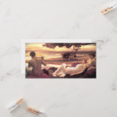 クラシカルIdyll (by Frederic Leighton) カード (正面/裏面インサイチュ)