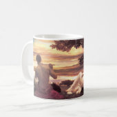 クラシカルIdyll (by Frederic Leighton) コーヒーマグカップ (正面左)
