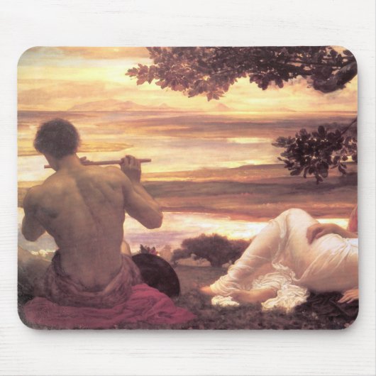 クラシカルIdyll (by Frederic Leighton) マウスパッド (正面)