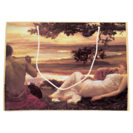 クラシカルIdyll (by Frederic Leighton) ラージペーパーバッグ
