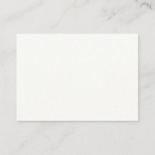 クラシッエレガントクホワイトボウデイトナイトアイディア エンクロージャーカード (裏面)