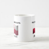 クラシックあなたのDupaを賭けました コーヒーマグカップ (中央)