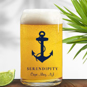 クラシックいかりロゴ ガラス缶