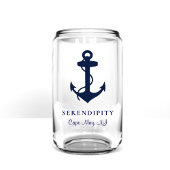 クラシックいかりロゴ ガラス缶