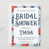 クラシックいかり航海のウェディングシャワー招待状 招待状 (正面)