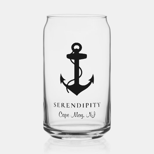 クラシックいかり ガラス缶 (正面)