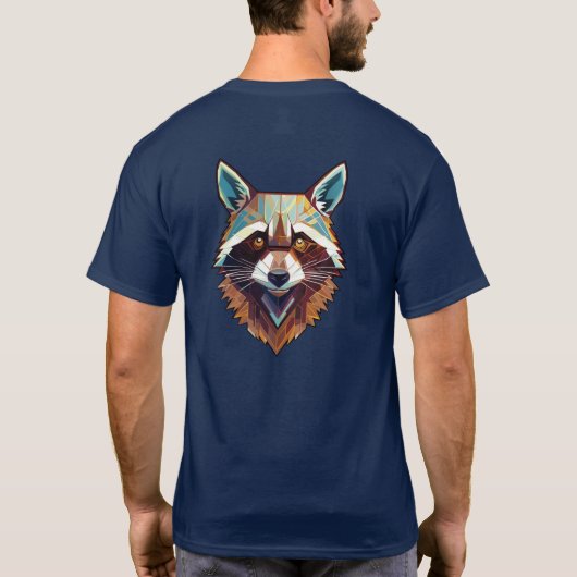 クラシックいたずらアライグマ公式ソルトギア Tシャツ (裏面)