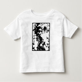 クラシックおとぎ話ユニークデザイン。幼児用Tシャツ トドラーTシャツ