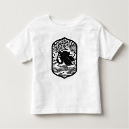 クラシックおとぎ話。ユニークデザイン。幼児用Tシャツ トドラーTシャツ