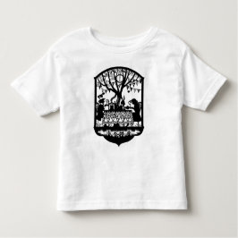 クラシックおとぎ話。ユニークデザイン。幼児用Tシャツ トドラーTシャツ