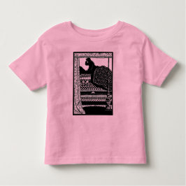 クラシックおとぎ話。ユニークデザイン。幼児用Tシャツ トドラーTシャツ