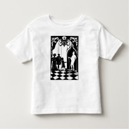 クラシックおとぎ話。ユニークデザイン。幼児用Tシャツ トドラーTシャツ