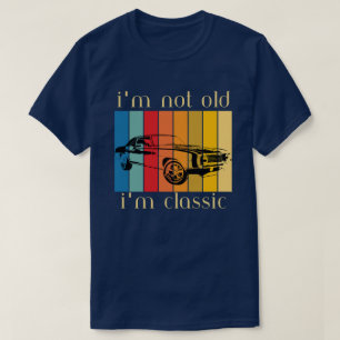 クラシックおやじのクルマグラフィックTシャツ Tシャツ