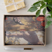 クラシックお洒落アリスとチェシャ猫 薄葉紙 (ギフト)