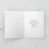 クラシックお洒落スポーツカーブラック車の カード (内部)