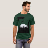 クラシックそして私は立ち上がる Tシャツ (正面フル)