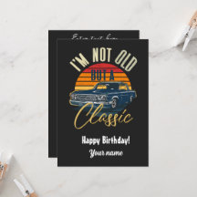 クラシックだよ。年齢じゃない