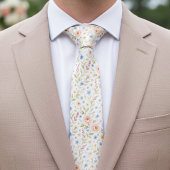 クラシックでおしゃれなネクタイ フローラルアートパターン ネクタイ