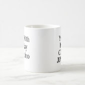 クラシックではない、ただの古い人 50歳の誕生日 コーヒーマグカップ (中央)