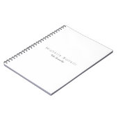 クラシックでスタイリッシュなあなたに ノートブック (左側)