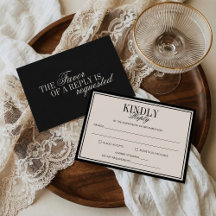 クラシックでタイムレスなブラックとクリームの結婚式