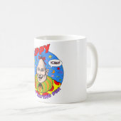 クラシックで元気な"Yow"マグ コーヒーマグカップ (正面右)