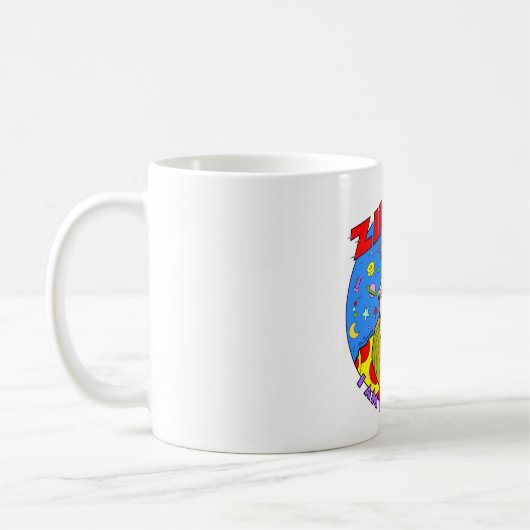 クラシックで元気な"Yow"マグ コーヒーマグカップ (左)