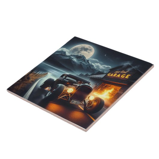 クラシックで夜のドライブ改造 タイル (側面)