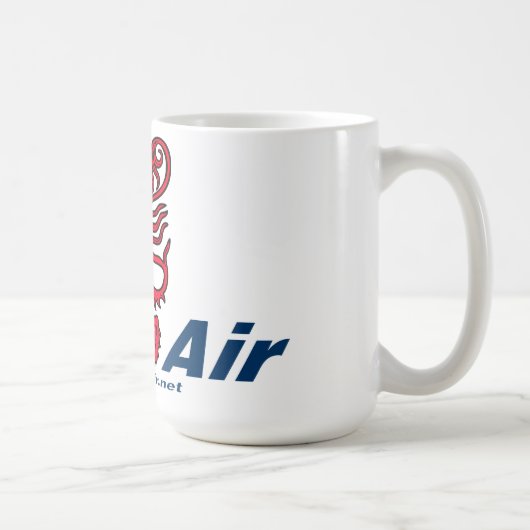 クラシックで白いコーヒー・マグ コーヒーマグカップ (右)