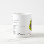 クラシックで白いマグ コーヒーマグカップ (中央)