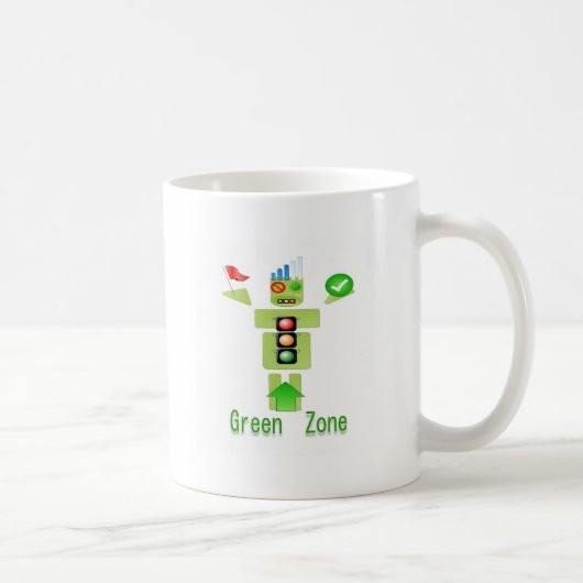クラシックで白いマグ コーヒーマグカップ (右)