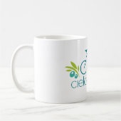 クラシックで白いマグ コーヒーマグカップ (左)