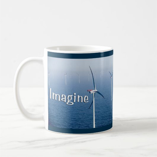 クラシックで白いマグ コーヒーマグカップ (左)