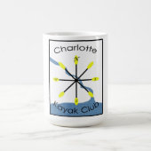 クラシックで白いマグ コーヒーマグカップ (中央)