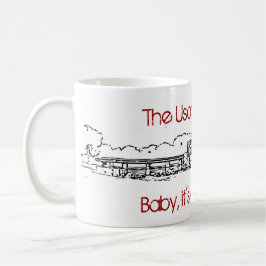 クラシックで白いマグ-冬 コーヒーマグカップ