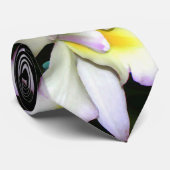 クラシックで白い蘭の結婚式 ネクタイ (ロール)