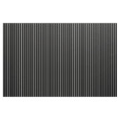 クラシックで薄い灰色の黒い細い縦縞の縞模様 ファブリック (ファットクウォーター)