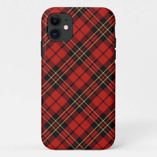 クラシックで赤いタータンチェックのiPhone SE/5/5Sやっとそこに Case-Mate iPhoneケース (裏面)