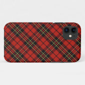 クラシックで赤いタータンチェックのiPhone SE/5/5Sやっとそこに Case-Mate iPhoneケース (裏面(横))