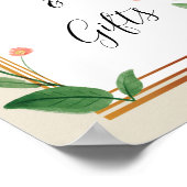 クラシックとエレガント洗練されたカードとギフト ポスター (角)