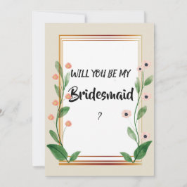 クラシックとエレガント洗練された花嫁 招待状