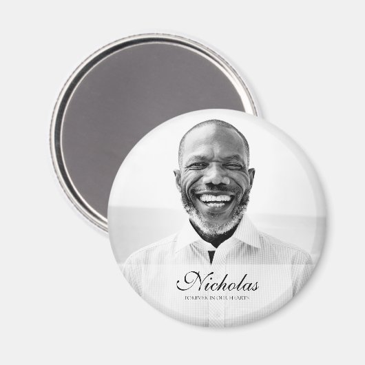 クラシックとシンプル写真記念 マグネット (正面/裏面)