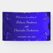 クラシックとロマン王室のク・ブ結婚ルーの歓迎 横断幕 (横)