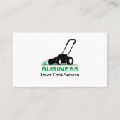 クラシックと信頼性の高い芝生気にシンプルプロフェッショナル 名刺 (裏面)