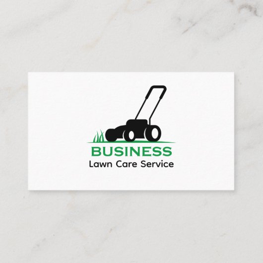 クラシックと信頼性の高い芝生気にシンプルプロフェッショナル 名刺 (裏面)
