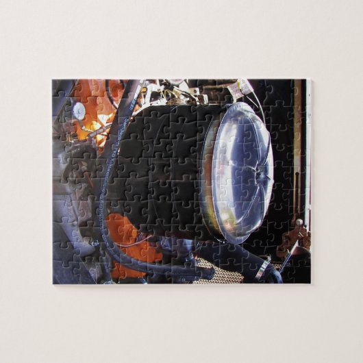 クラシックなごまかしのエンジン室 ジグソーパズル (横)